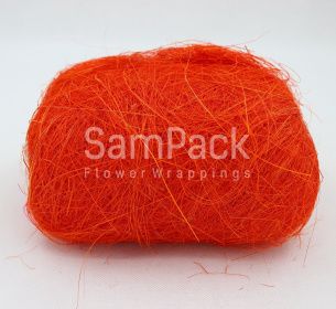 Сизаль 100г ELITUPAK  Bright Orange ярко-оранжевый Сизаль Элитупак