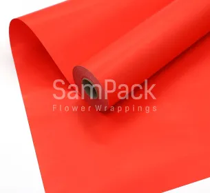 Пленка мат. " Корейская"  красный 1838/3546 58см*35м 55мкр Пленка мат. " Корейская" 58см*35м 55мкр