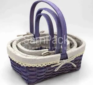 XS17-002 S/3 PALE LILAC бледно-сиреневый Корзины Китайские