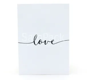 Открытки " LOVE " черн/белый фон  1/5 Открытки 1/5 