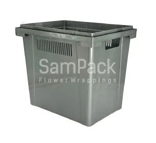 Бак квадратн. голландск.серый 400*300*350мм  Баки