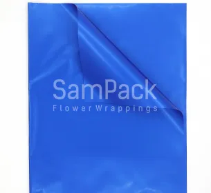 Пленка мат. "Корейская"  bright blue 58*58 20л Пленка мат. 58*58 20л "Корейская"