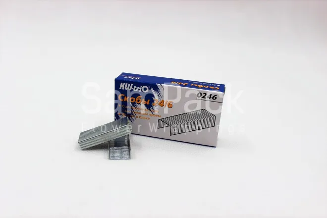 Скобы №24 "KW-TRIO"(1000шт) Степлер