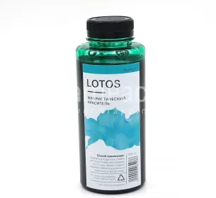 Краска для окраш.жив.цветов "LOTOS" бирюзовый 300мл Краска для окраш.жив.цветов "LOTOS" 300мл