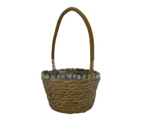 Корзина плет.(рогоз) 14*8*11 арт.5597 Корзины из рогоза