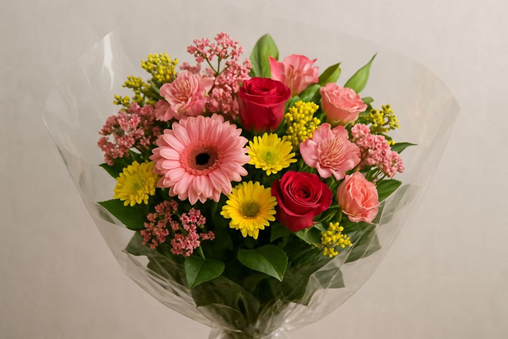 20250926_1316_Wrapped Flower Bouquet_simple_compose_01k62rax37egtsmwjmxh49dtv9.jpg