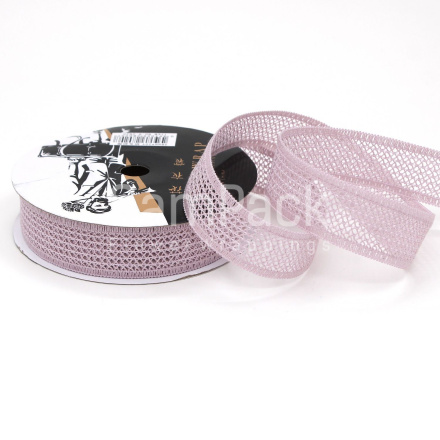 Лента "Мережка" №034 бл.лиловый 28mm*20y Лента "Мережка" 28mm*20y