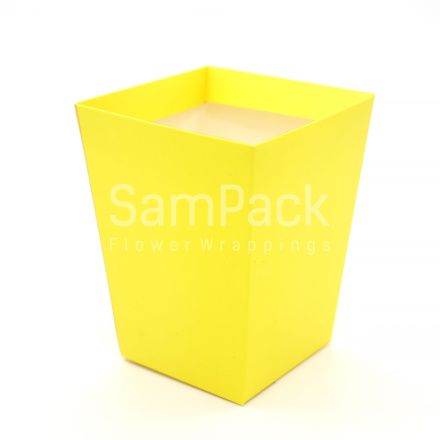 Пакет Трапеция мини 15*15*9 см жёлтый (СамПак) Пакет Трапеция мини (СамПак)