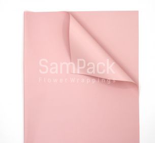 Плёнка матовая листовая  розовый №161. 60*60см 40мк Пленка мат.листовая однотонная 60*60 см