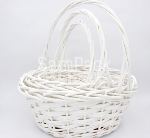  Корзины АЕ-9816 3/1 - WHITE- белые Корзины Китайские