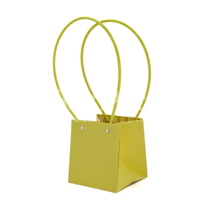 Сумочка квадрат.мал.YELLOW(желтый) 13*11,5*10,5 Сумочка квадрат.мал.13*11,5*10,5