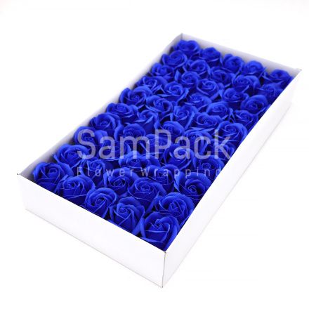 Розы из мыльной пены синий 1/50 Розы из мыльной пены