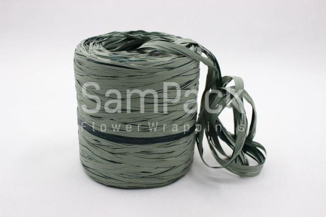 Рафия 1/200 PF 119001/ 35-54 т.зелён/оливка Рафия PF двухцветная
