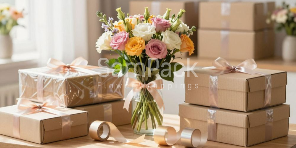 Упаковочные материалы для цветов: что нужно флористу на самом деле - SamPack.Store