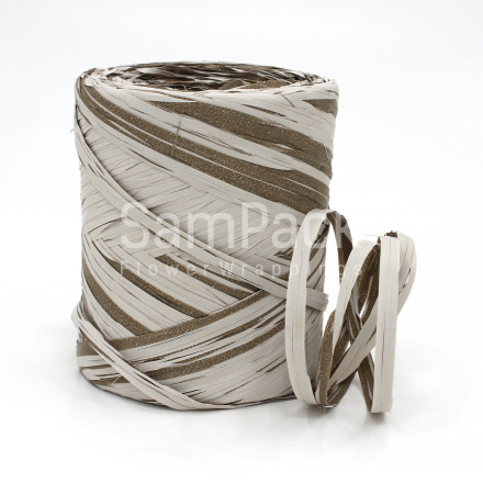 Рафия 1/200 PF 119001/ 05-57 натур/коричнев. Рафия PF двухцветная