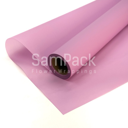 Пленка мат. " Pastel new" сиреневый 60cm*10m Пленка мат. " Pastel new" 60cm*10m