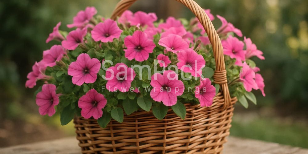 Корзины из ротанга: стильное решение для подарков и композиций - SamPack.Store