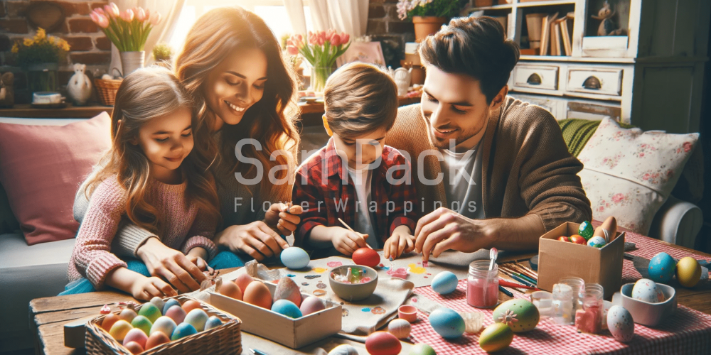 Декоративные яйца на Пасху: Традиции и Современность - SamPack.Store