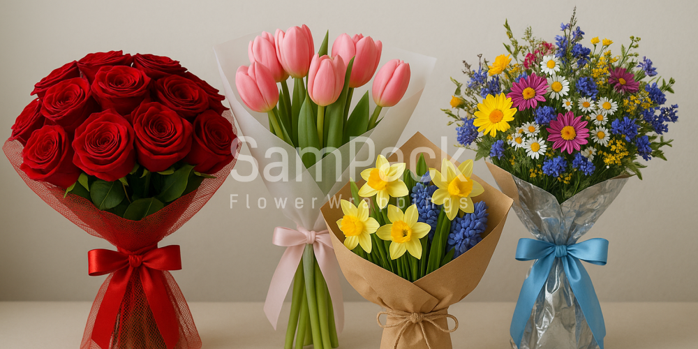 Обзор упаковочных материалов: пленки, бумага, сетки, аксессуары - SamPack.Store