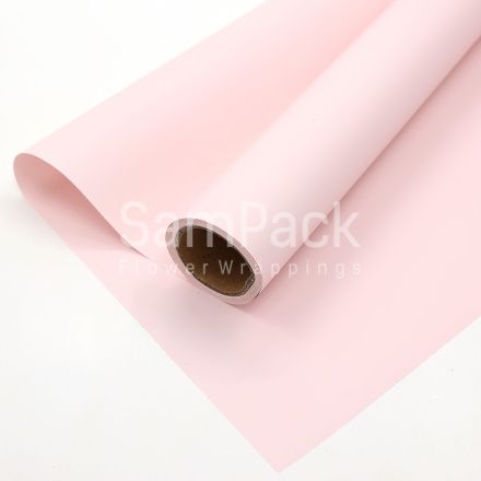 Пленка мат." Презент" 165 lt.pink нежно-розовый 58*10м 65мкр Пленка мат." Презент" 58*10м 65мкр