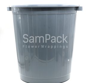 Бак 90 литров для мусора (серый) Баки