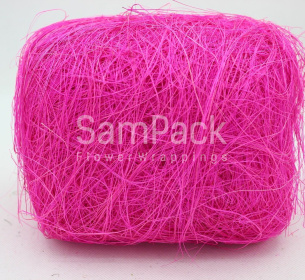 Sisal 250g Fuchsia Purple A12 малина Сизаль 250 гр