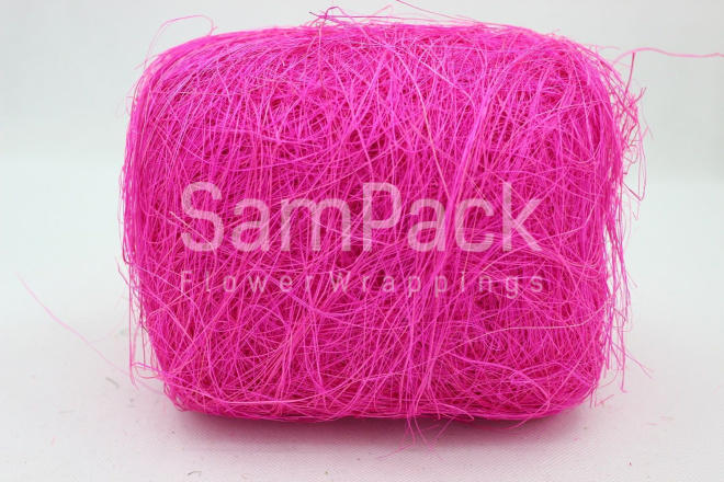 Sisal 250g Fuchsia Purple A12 малина Сизаль 250 гр