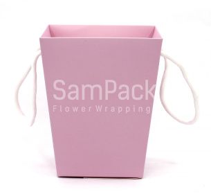 Пакет Трапеция мини 15*15*9 см розовый(СамПак) Пакет Трапеция мини (СамПак)