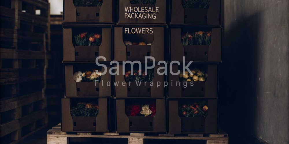 Упаковка для цветов оптом: как выбрать поставщика и сэкономить - SamPack.Store