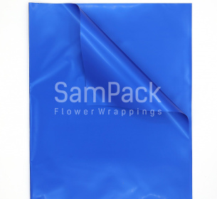 Пленка мат. "Корейская"  bright blue 58*58 20л Пленка мат. 58*58 20л "Корейская"