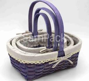 XS17-002 S/3 PALE LILAC бледно-сиреневый Корзины Китайские