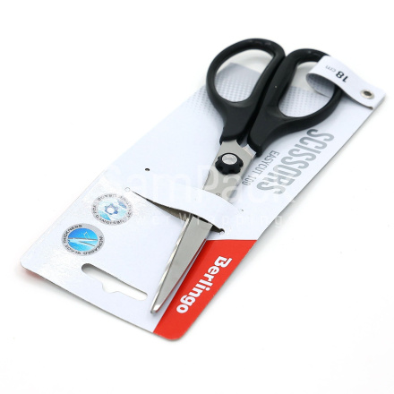 Ножницы  Berlingo " EASYCUT 100 " 18см Ножницы 