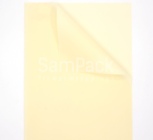 Пленка мат.листовая однотонная "LIGHT" кремовый №243 58*58 cm Пленка мат.листовая однотонная "LIGHT" 58*58 cm
