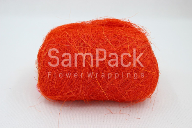 Сизаль 100г ELITUPAK  Bright Orange ярко-оранжевый Сизаль Элитупак
