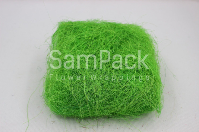 Sisal 100g Sunny Lime A26 салатовый Сизаль 100 гр
