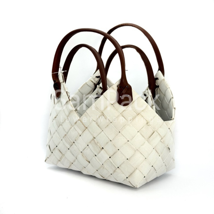  Корзины АЕ-9202 S/2 - WHITE- белые Корзины Китайские