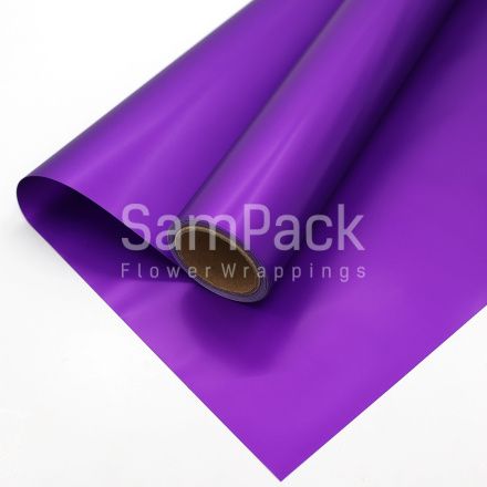 Пленка мат." Презент" 231 deep purple  фиолетовый 58*10м 65мкр Пленка мат." Презент" 58*10м 65мкр