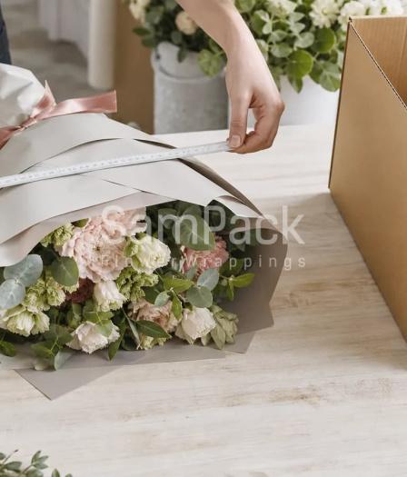 Как выбрать транспортировочную коробку по диаметру и высоте букета - SamPack.Store