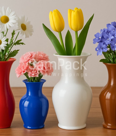 Пластиковые вазы для цветов: преимущества и идеи декора - SamPack.Store