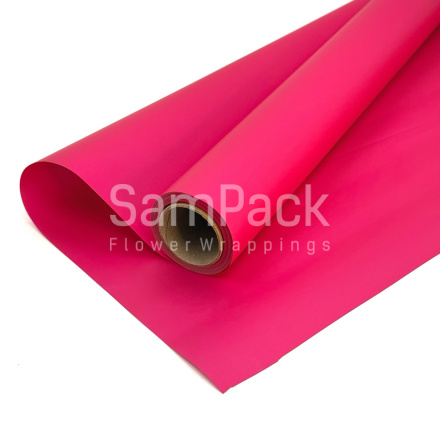 Пленка мат. однотон." Фаворит" малиновый (Rubine Red) 50см*10м 50мкр Пленка мат. однотон." Фаворит" 50см*10м 50мкр (fv)