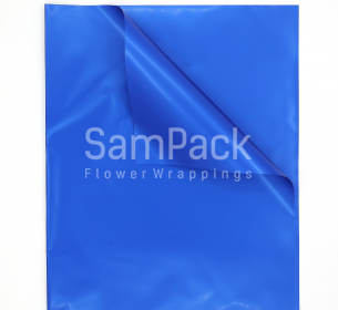 Пленка мат. "Корейская"  bright blue 58*58 20л Пленка мат. 58*58 20л "Корейская"
