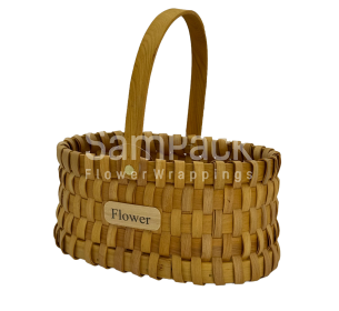 Корзина плет.(ротанг) 25*16,5*12 см натур.арт 4677 Корзины ротанг