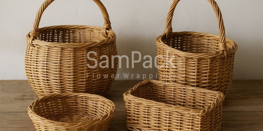 Корзины из ротанга: идеи использования и как выбрать нужную - SamPack.Store