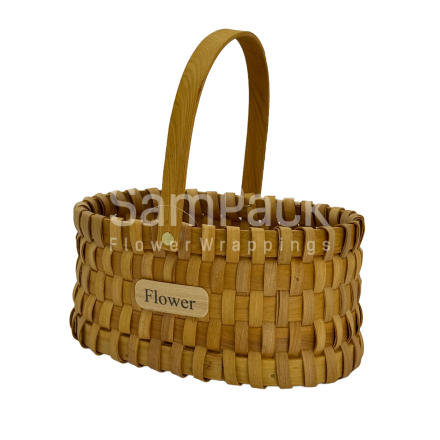 Корзина плет.(ротанг) 25*16,5*12 см натур.арт 4677 Корзины ротанг