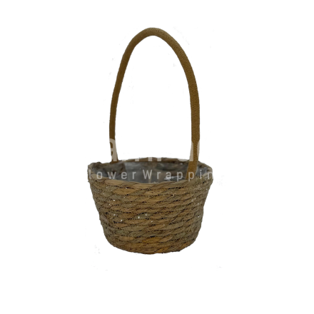 Корзина плет.(рогоз) 14*8*11 арт.5597 Корзины из рогоза