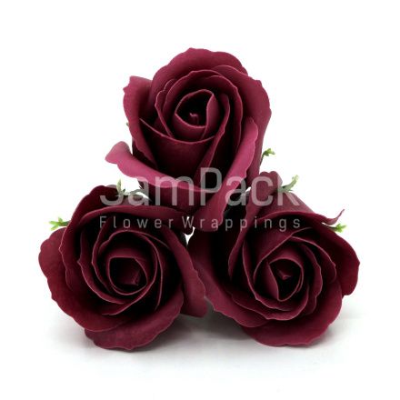Розы из мыльной пены малиновый 1/50 Розы из мыльной пены