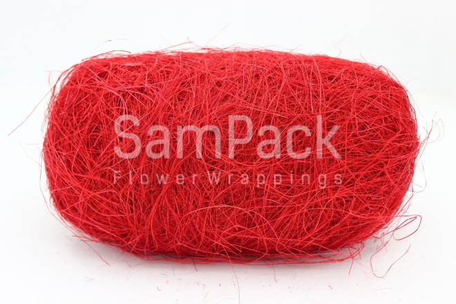 Sisal 250g Red A3 красный Сизаль 250 гр