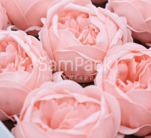 Декоративный цветок-мыло "Пион" умерено-розовый 8*8cm 16шт Декоративный цветок-мыло "Пион" 8*8cm 16шт