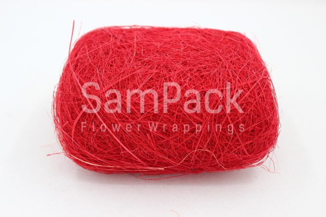 Сизаль 100г ELITUPAK Bright Red ярко-красный Сизаль Элитупак