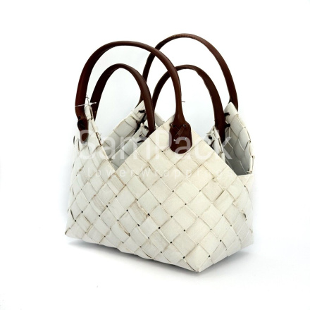  Корзины АЕ-9202 S/2 - WHITE- белые Корзины Китайские